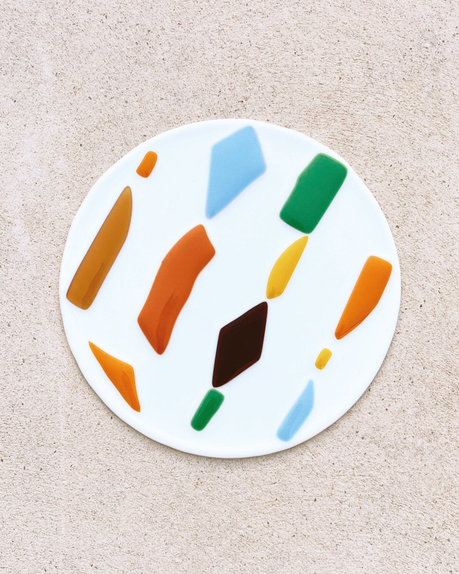 Terrazzo Glass Art I