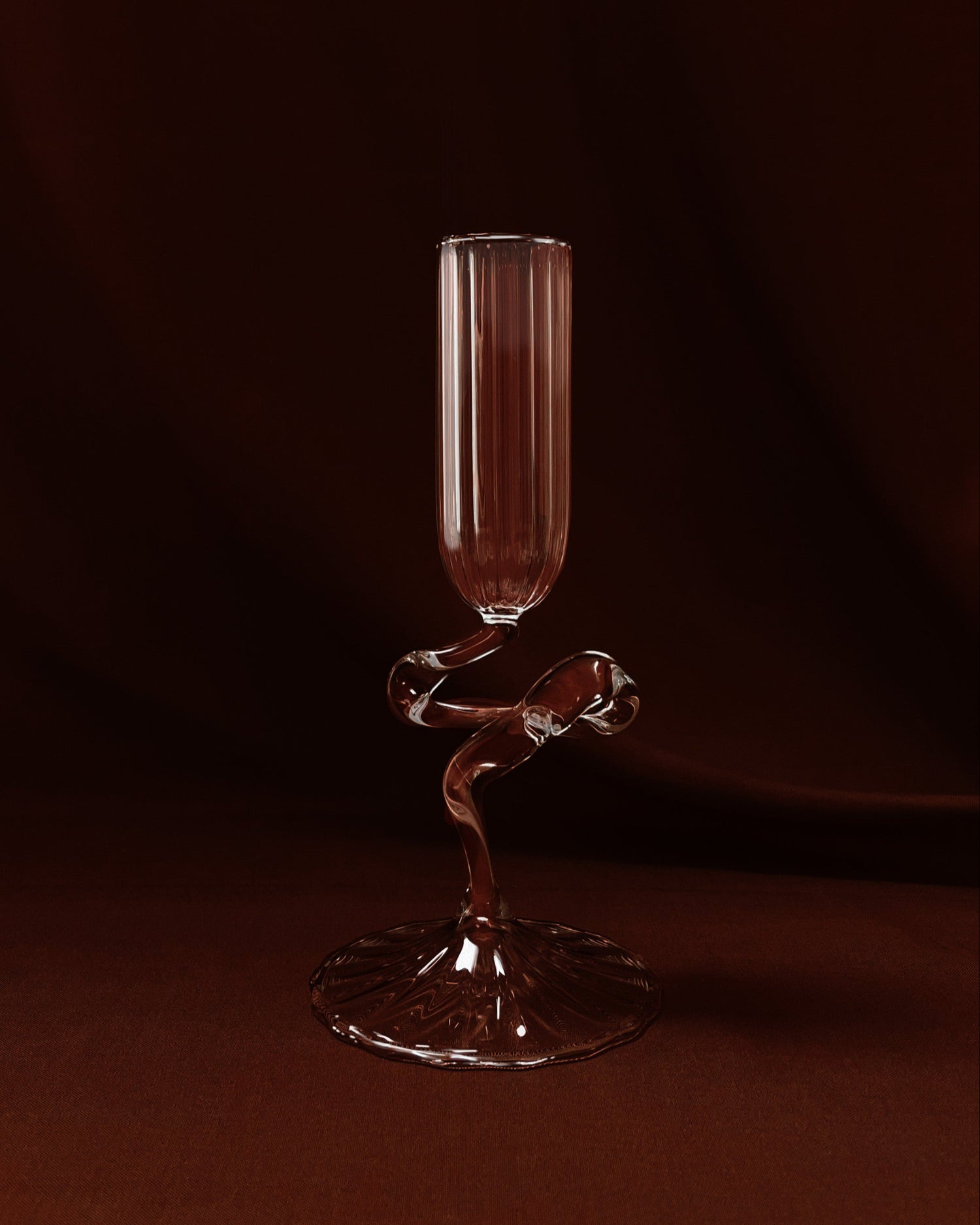 Ribbon Candle Holder I