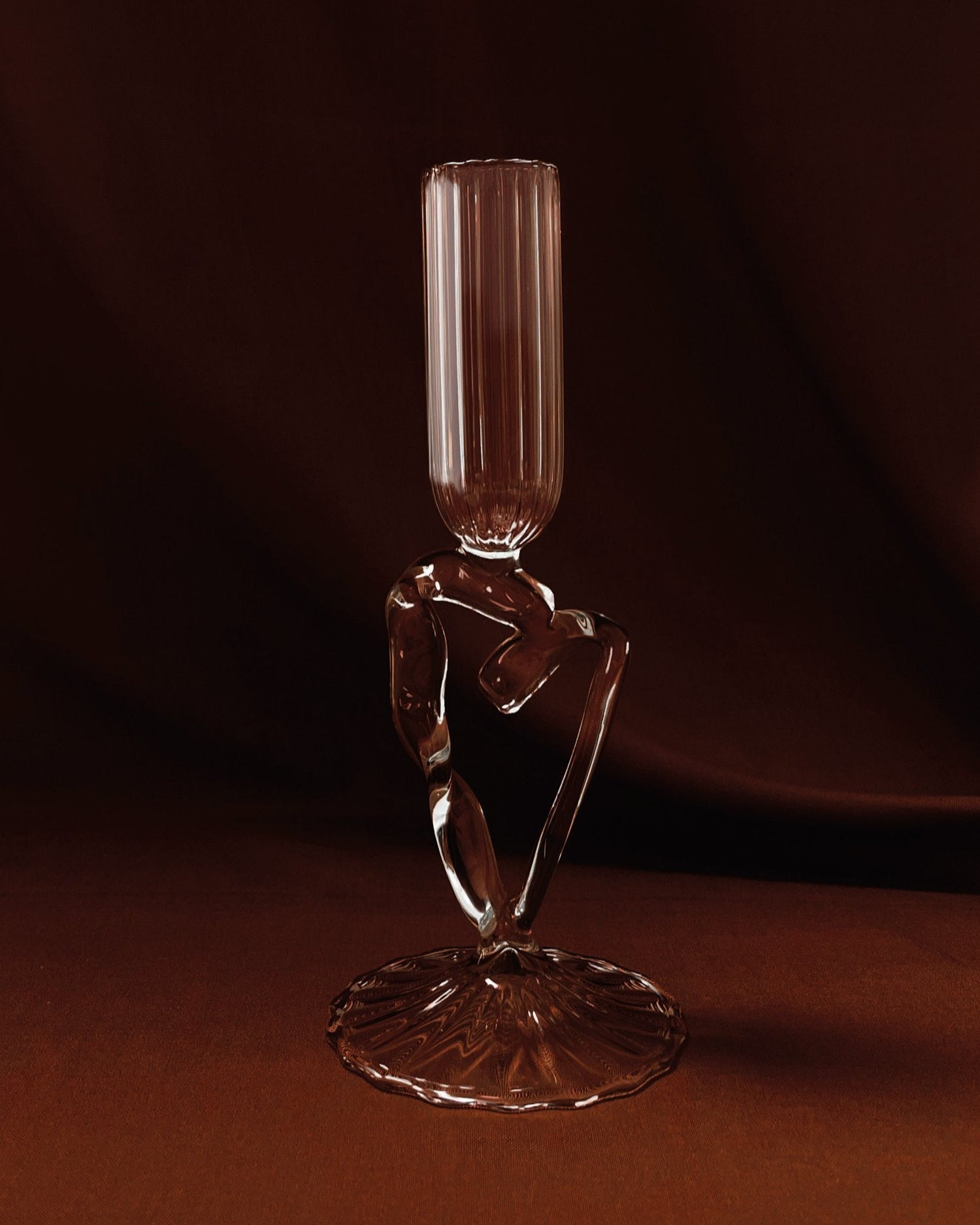 Ribbon Candle Holder II