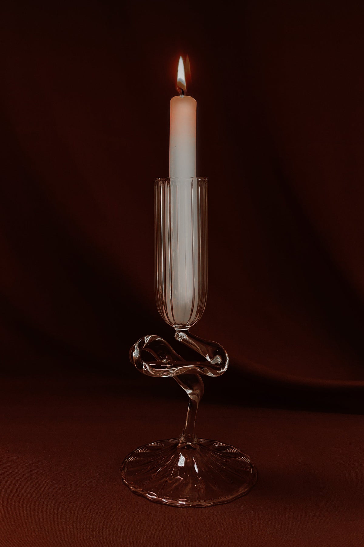 Ribbon Candle Holder I