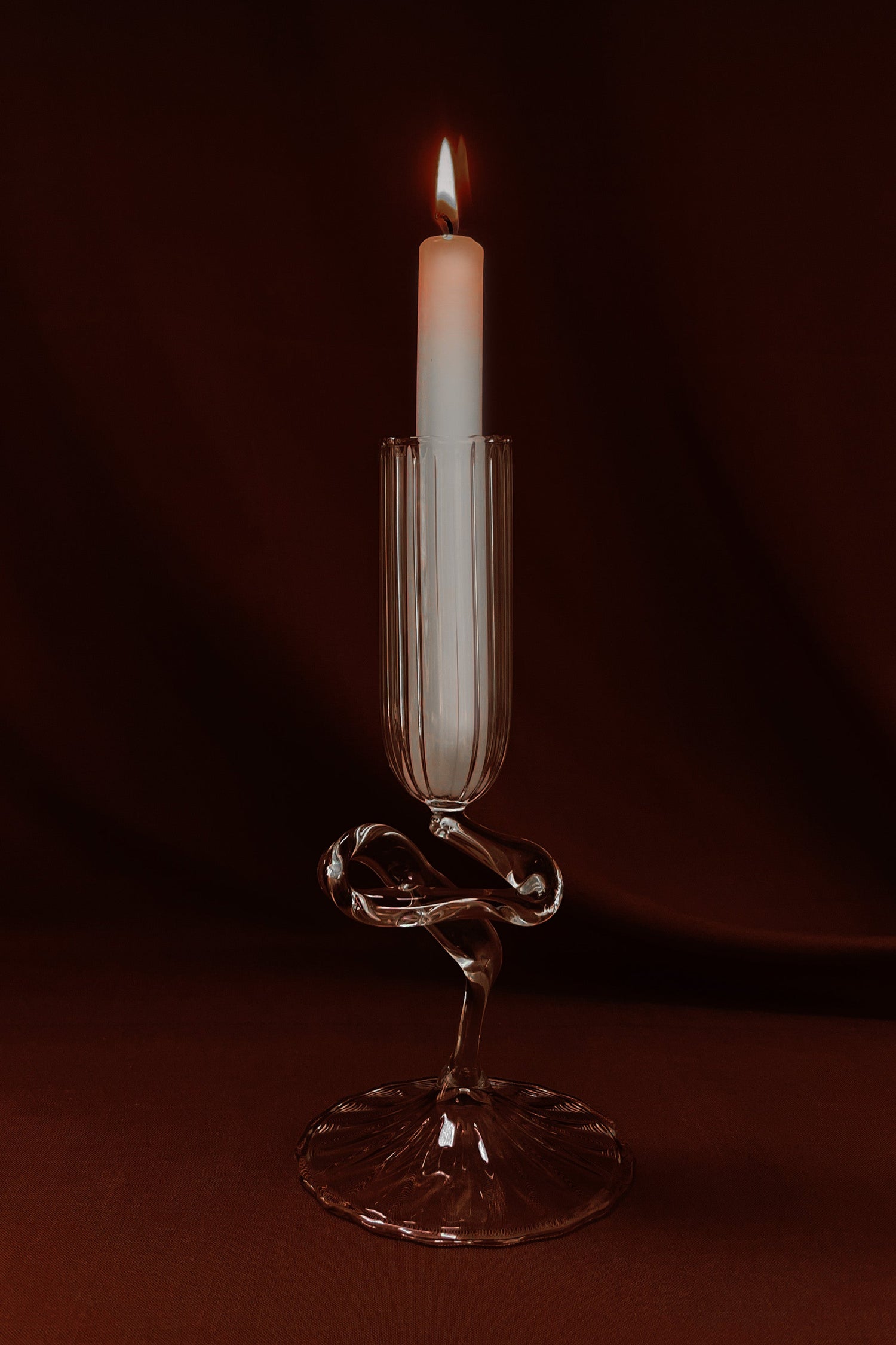 Ribbon Candle Holder I
