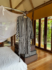 Striped Bath Robe