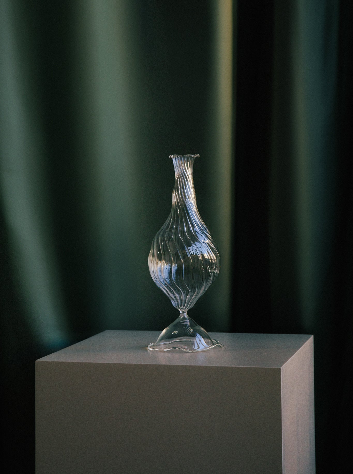 Stretched Glass Vase