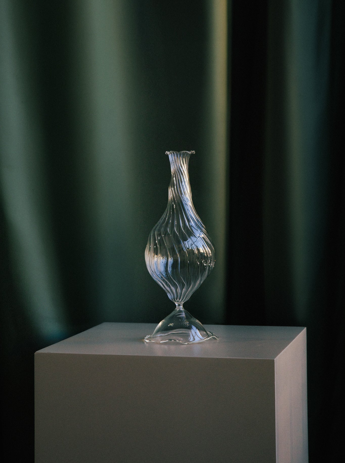 Stretched Glass Vase