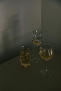 Verre Vin Froissé