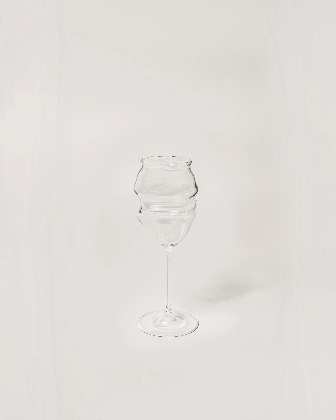 Verre Vin Froissé