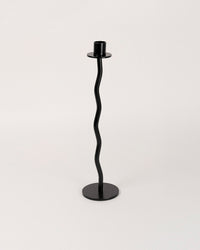 Iron Candlestick Wavy