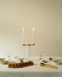 Odette Candle Holder Checkered