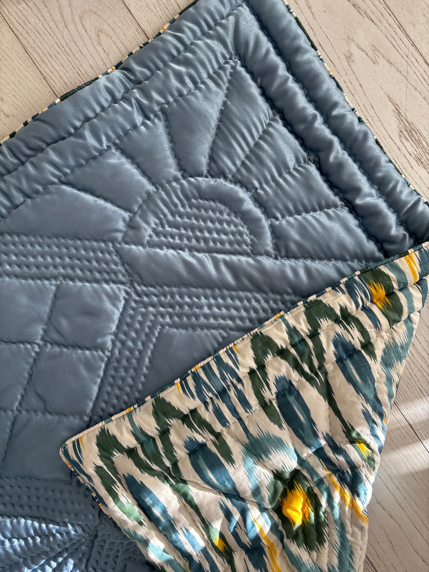 Silk Ikat Yorgan Blanket