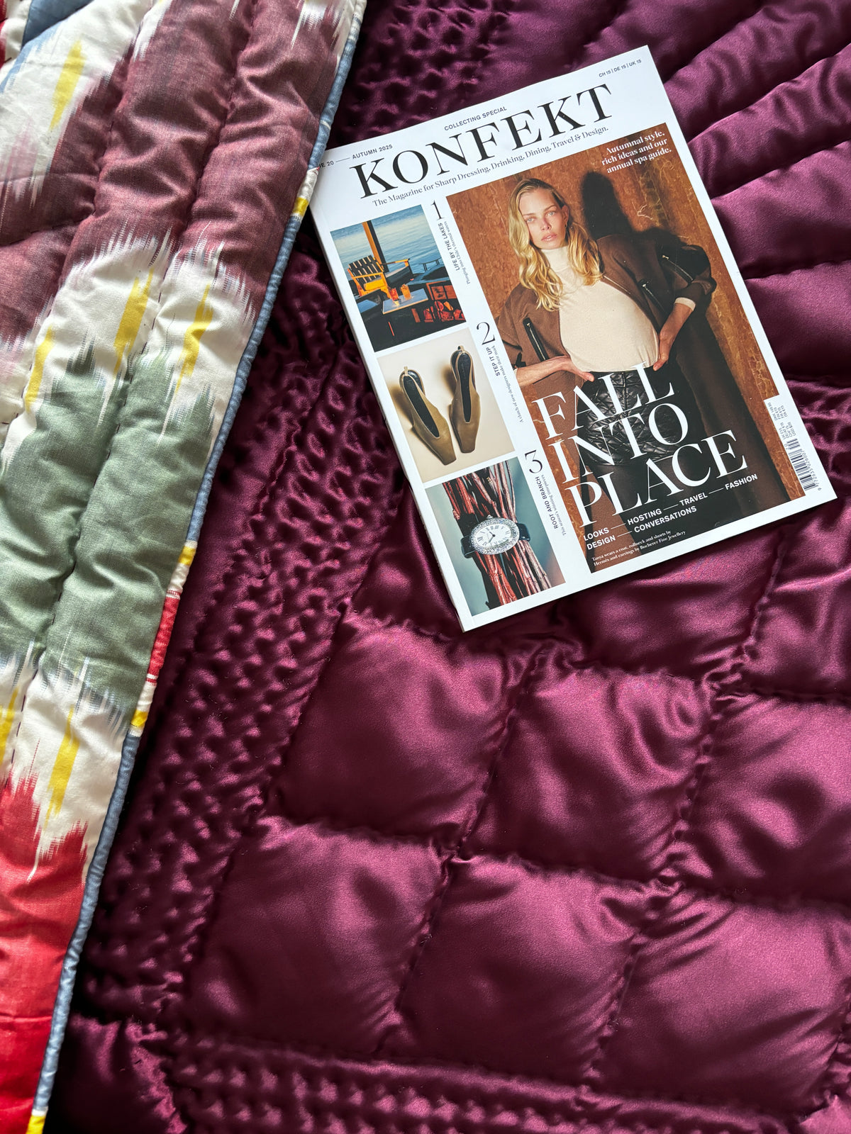 Silk Ikat Yorgan Blanket