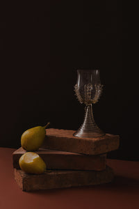 Ribbed Wine Goblet