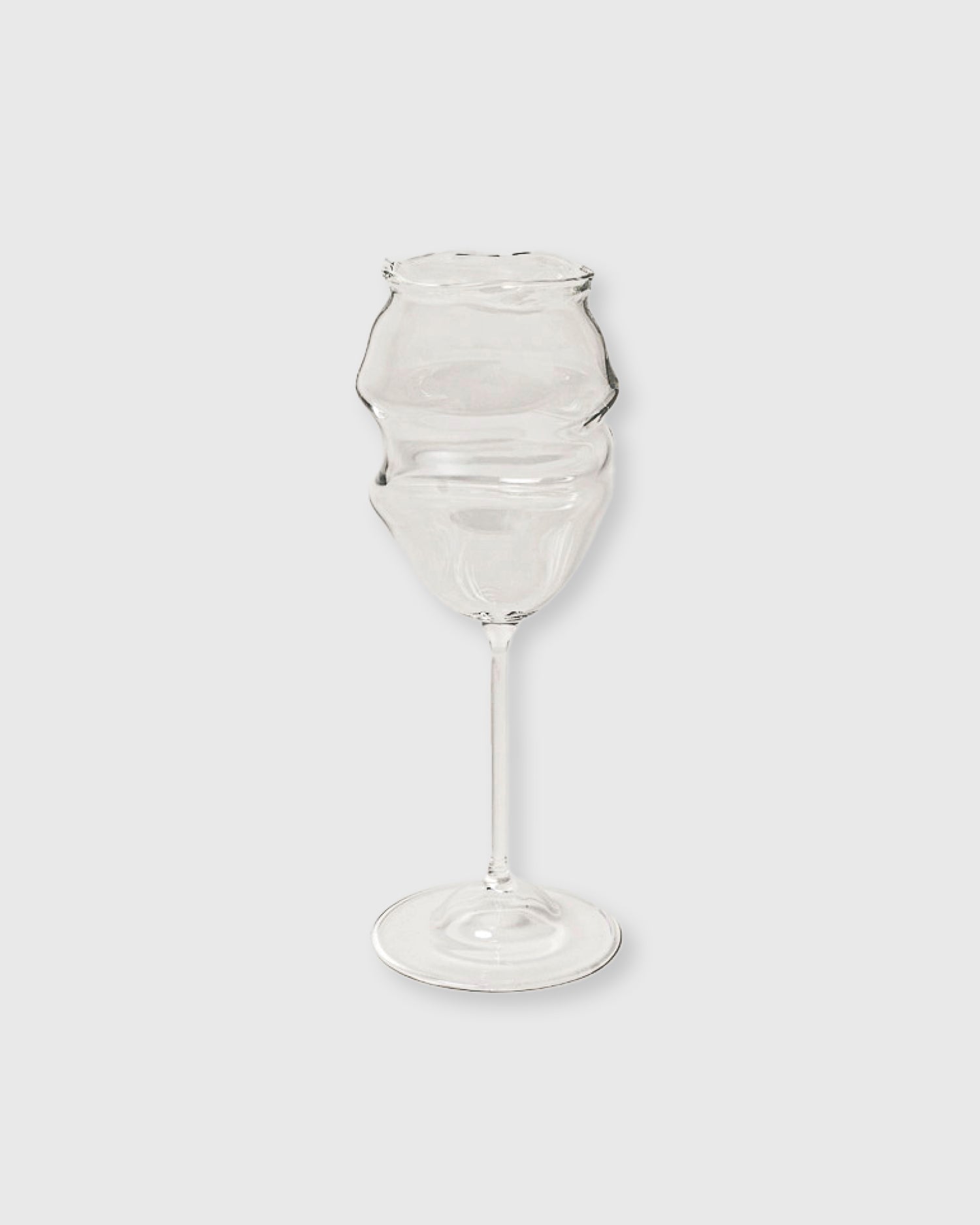 Verre Vin Froissé